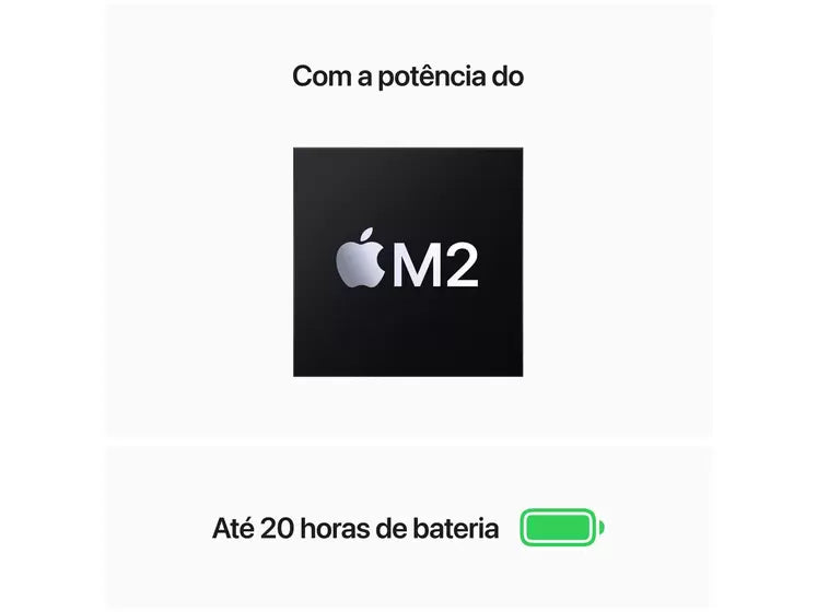 Apple Macbook Pro 13,3” M2 8GB RAM - 256GB SSD Cinza-espacial