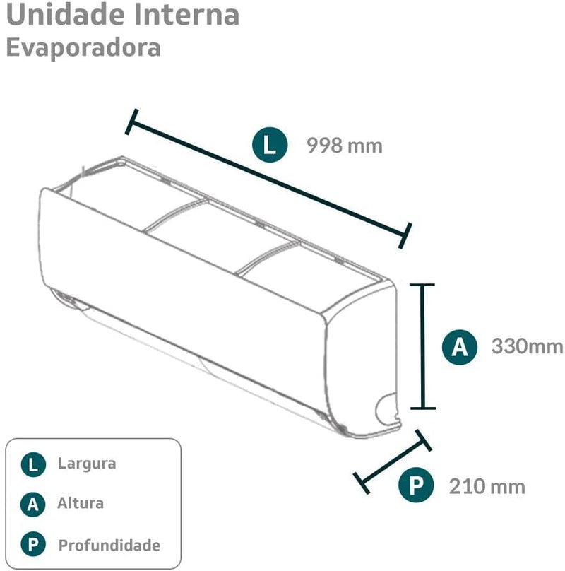 Ar-Condicionado Split HW Inverter LG Dual Voice 18.000 BTUs Só Frio 220V - Gaamerr maniia 