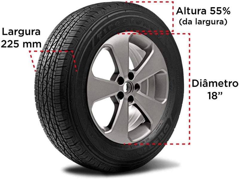 Pneu Firestone Aro 18 Destination Le2 225/55r18 98v - Gaamerr maniia 