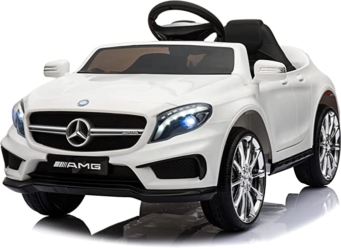 Veículo Elétrico Mercedez Bens Branco, Bang Toys