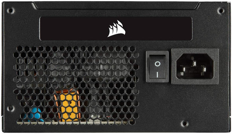 Corsair FONTE ATX 600W - VS600-80 PLUS WHITE - COM CABO DE FORCA - CP-9020224-BR, PRETO - Gaamerr maniia 