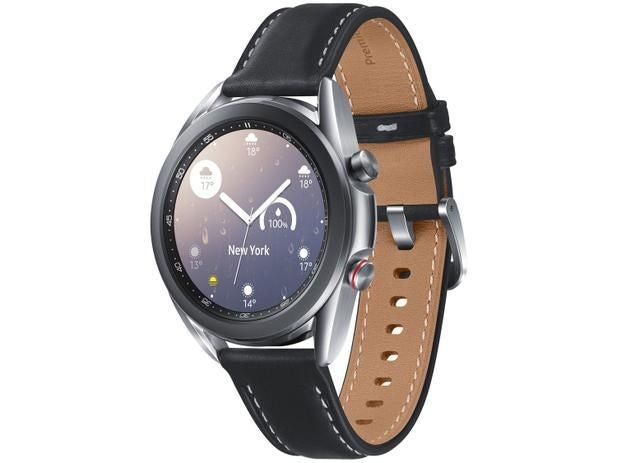 Smartwatch Samsung Galaxy Watch3 41mm - Prata - ofertasbacanassss