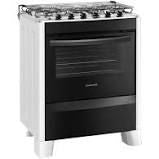 Fogão de Piso Continental FC5CB 5 Bocas Automático Branco com Mesa Compartimentada - Bivol - ofertasbacanassss