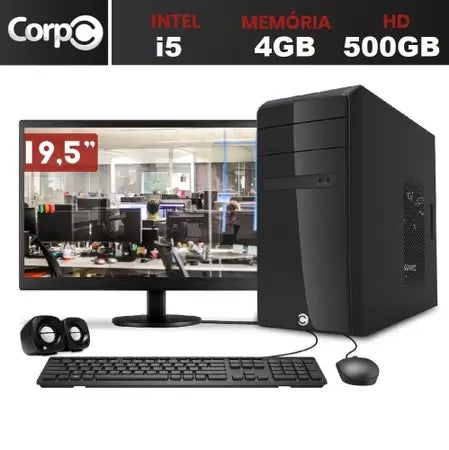 Computador Desktop Intel Core I5 4gb HD 500gb - Gaamerr maniia 